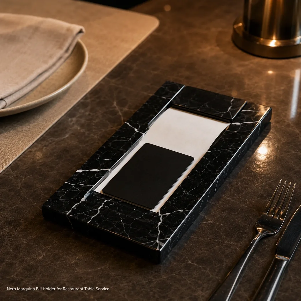 A 20.1 × 10.2 cm footprint should be divided according to actual object size: taller sections can hold pens, a stable slot can keep business cards or a phone upright, and shallower areas can contain clips or small notes. The goal is to use the compact footprint efficiently, not to add so many compartments that standard notepads, cards or everyday tools no longer fit comfortably.